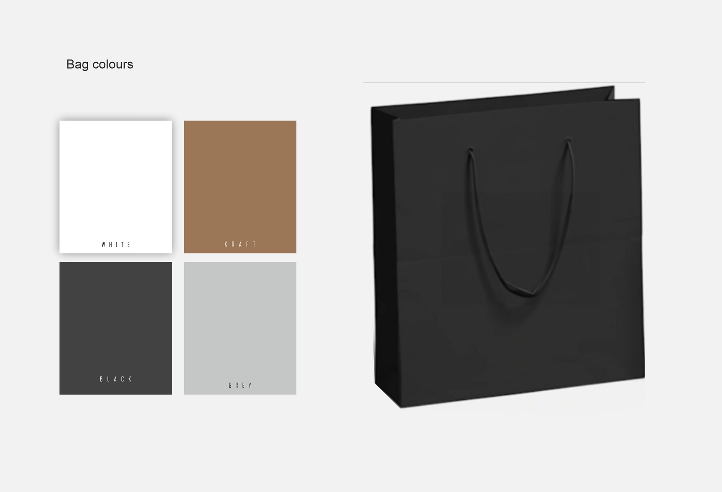 Foil-Embossed Luxury Paper Bags