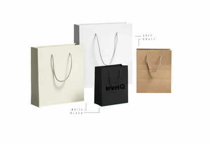 Foil-Embossed Luxury Paper Bags